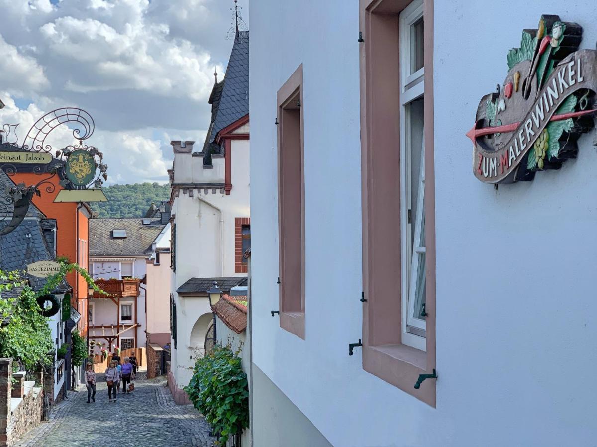 Fewo Zum Malerwinkel - Ruedesheim Rüdesheim am Rhein Eksteriør bilde